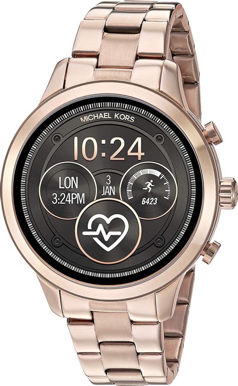 michael kors smartwatch water resistant|michael kors smart watch ladies.